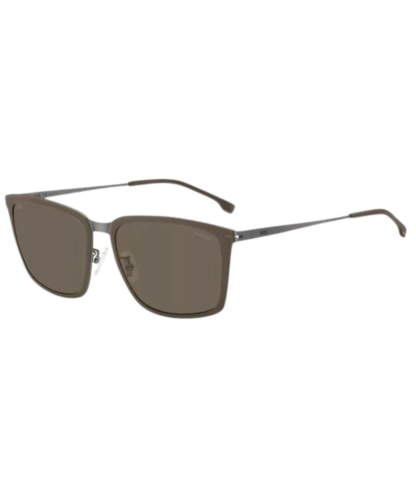 Hugo Boss Mens 1465/F/S R80 SP Silver Sunglasses Metal - One Size